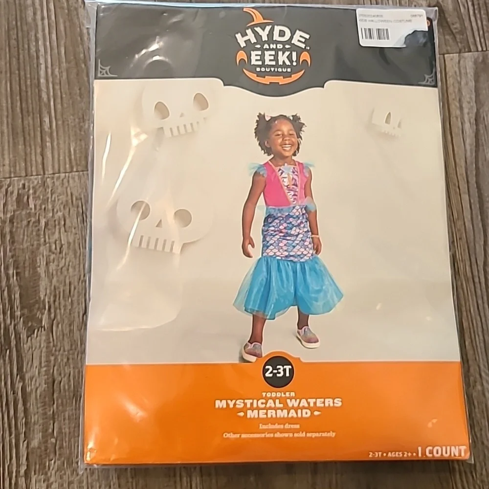 Mystic Water Mermaid Costume Size 2-3T